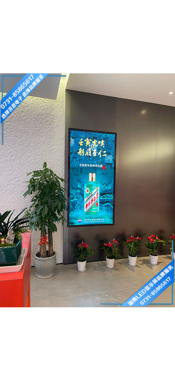 長沙岳麓區(qū)杜鵑路某專賣店商用LED顯示屏.jpg